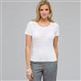 Maglia con scollo rotondo, Bianco, small