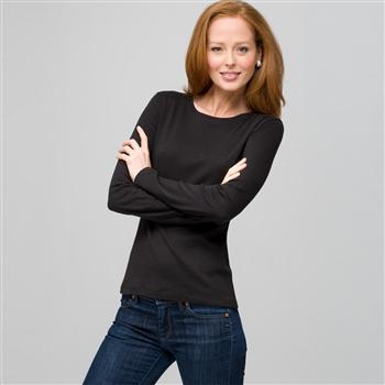 Long Sleeve Crew Neck, , large