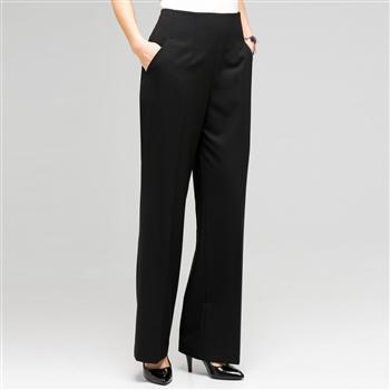 Flat Front Bootleg Pant, , large