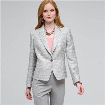 Notch Collar Jacket, , large