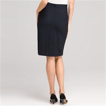 Washable Wool Classic Straight Skirt , , large