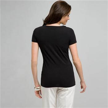 Flower Embellishment Tee, , large