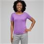 Scoop Neck Shell, Crocus, small