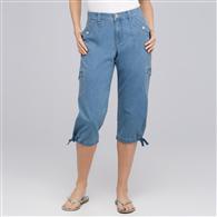 Classic Capri with Button Detail, Classic, medium