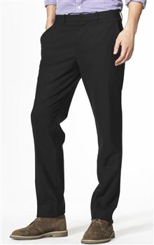 Microcheck Straight Leg Trousers, , large