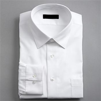 No-Iron Textured Dress Shirt, , large