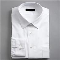 Camicia operata elegante no stiro, Bianco, medium