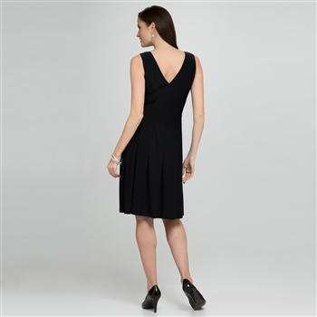 V-Neck Dress (Plus), , large