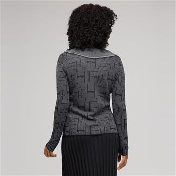 Ruffle Front Cardigan, , large