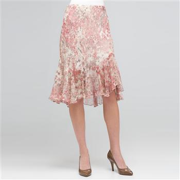 Long Ruffle Skirt, , large