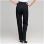 Straight Leg Pant., Black, small
