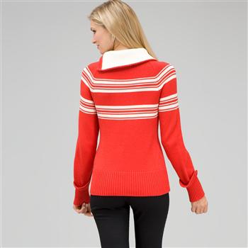Long Sleeve Raglan Button Out Turtle Neck, , large