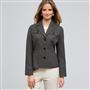 Mini Print Jacket, Black & White, small