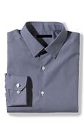 Camicia elegante dal taglio moderno, Blu, medium