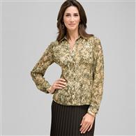 Camicetta classica, M&eacute;lange, medium