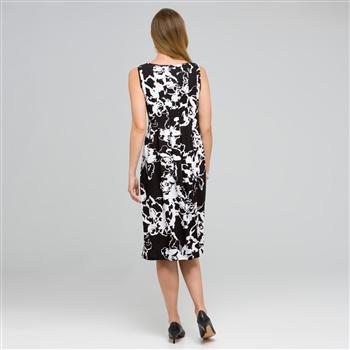 Floral Scoop Neck Tank Dress, , large