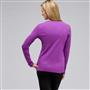 Maglia girocollo con manica lunga, Viola dei prati, small
