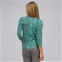 3/4 Sleeve Crew Neck Cardigan, , small