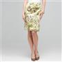Floral Slim Skirt, , small