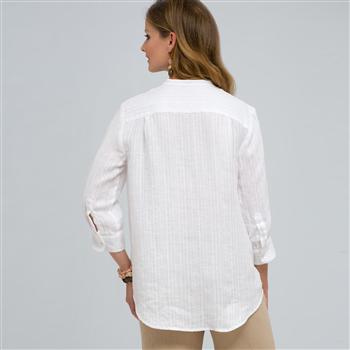 Pleated Button Down, , large
