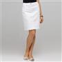 Denim Slim Skirt, , small