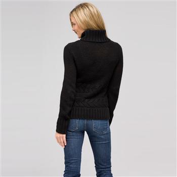 Wool Blend Turtle Neck Sweater, , large