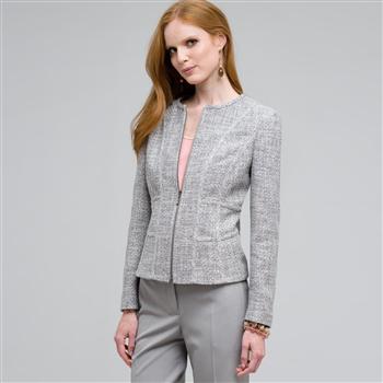 Zip Front Jacket, , large