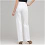 Straight Leg Pant., White, small