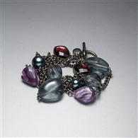 Light Hematite Bracelet, Hematite, medium