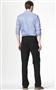 Basic Leg Trousers, Black, small
