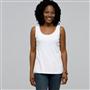 Lace Trim Tank, White, small