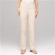 Contour Waist Pant, tan & ivory stone, medium