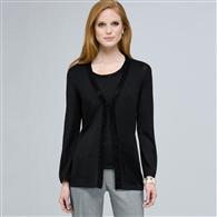 Beaded Cardigan, Black Multi, medium