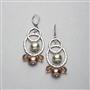 Orecchini pendenti in argento, , small