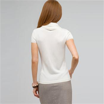 Cowl Neck Top, , large