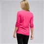 Maglia girocollo con manica lunga, Rosa begonia, small