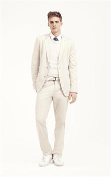 Front Rise Straight Leg Pants, , large