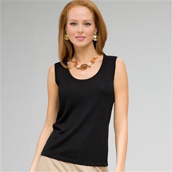 Scoop Neck Shell, , large