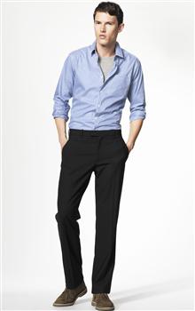 Basic Leg Trousers, , large