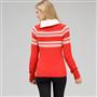 Long Sleeve Raglan Button Out Turtle Neck, , small