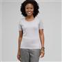 Scoop Neck Shell, Zinc, small
