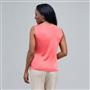 Sleeveless Pleated Top., , small
