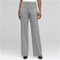 Pantaloni classici Principe di Galles, Nero e avorio, medium