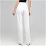 Pantaloni a gamba dritta, Bianco, small