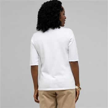 Embellished Boat Neck Tee, , large