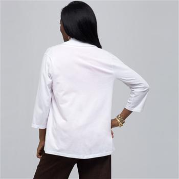 Drape Front Cardigan., , large