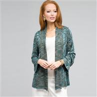 Cardigan aperto sul davanti, M&eacute;lange, medium