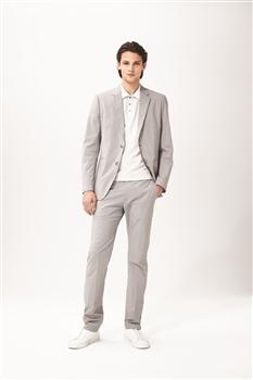 Straight Leg Stretch Trousers, , large